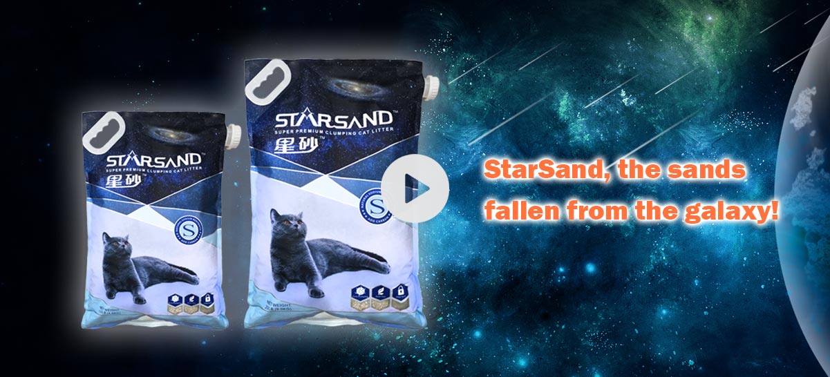 StarSand sodium-based cat litter